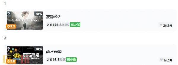 Steam今日史低游戏分享！7月24日史低佳作推荐