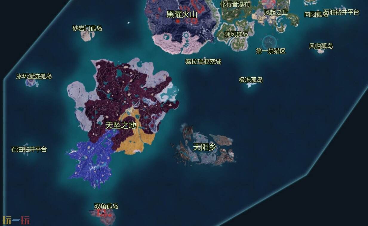 幻兽帕鲁地图全貌2026 幻兽帕鲁地图全貌1.0最新版
