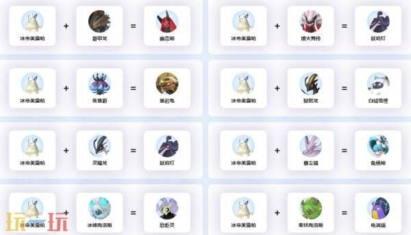 冰帝美露帕配种 幻兽帕鲁冰帝美露帕配种公式
