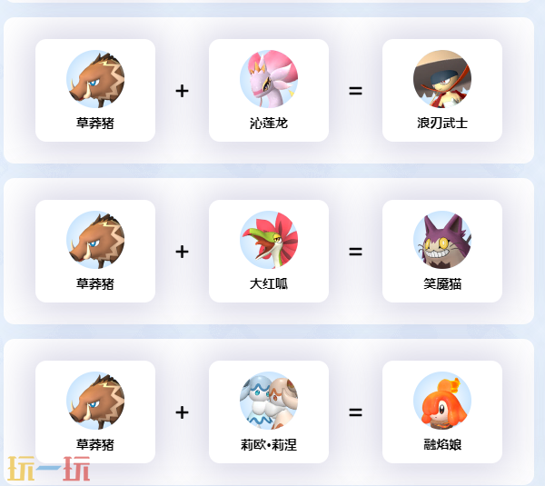 幻兽帕鲁草莽猪配种公式 草莽猪配种公式是什么