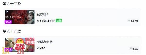 Steam今日史低游戏分享!7月27日史低佳作推荐