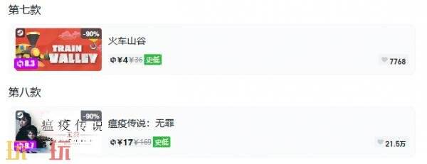 Steam今日史低游戏分享!7月27日史低佳作推荐