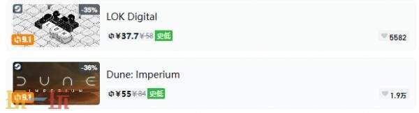 Steam今日史低游戏分享！7月29日史低佳作推荐