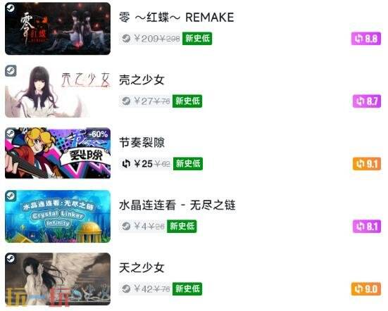 Steam今日史低游戏分享!7月30日史低佳作推荐