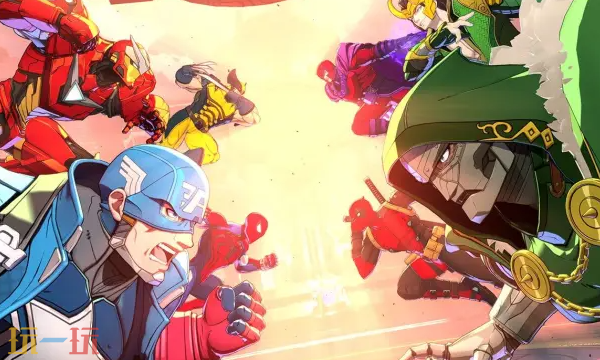 4V4团队动作格斗游戏‌《漫威斗魂》发售预告