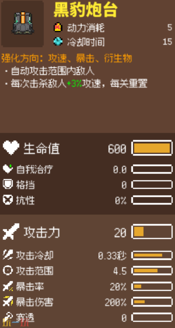 鸡械绿洲黑豹炮台玩法 鸡械绿洲黑豹炮台怎么玩