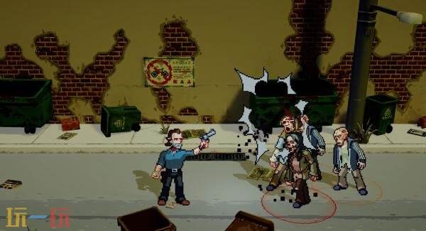 街机清版动作游戏《行尸走肉: Streets of Survival》9月18日推出