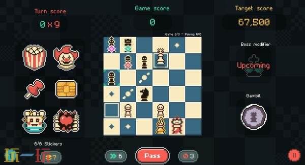 国际象棋肉鸽牌组构建游戏《Gambeat》预告发布