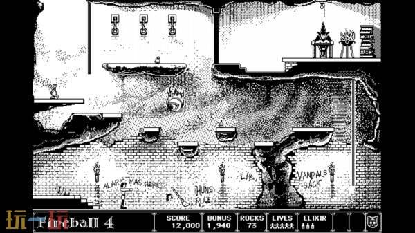 1986年的游戏!《Dark Castle》Steam商店页面公开