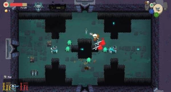 Steam喜加一:肉鸽动作RPG《夜勤人》免费领取