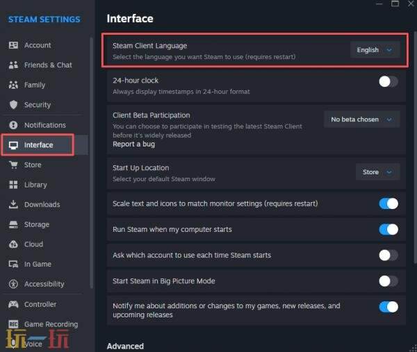 steam怎么把语言转换成中文 steam转中文设置教程