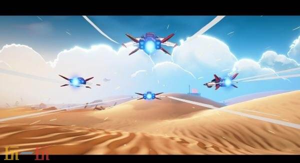 轨道射击游戏《Wild Blue Skies》Switch版今年秋季推出