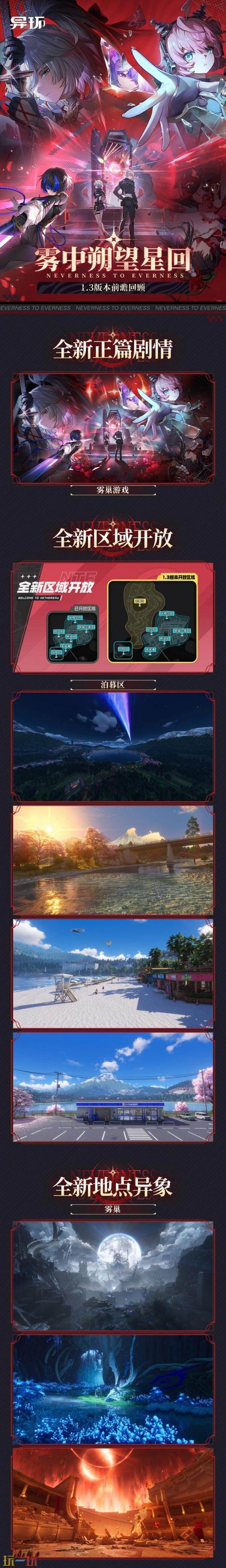动作RPG《异环》1.3版本「雾中朔望星回」8月19日上线