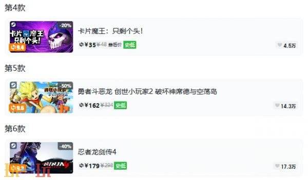 Steam今日史低游戏分享!8月10日史低佳作推荐