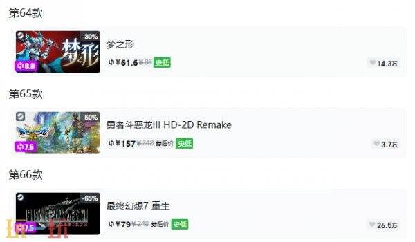 Steam今日史低游戏分享!8月10日史低佳作推荐
