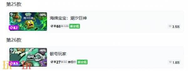 Steam今日史低游戏分享!8月12日史低佳作推荐