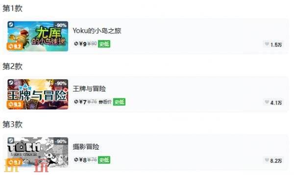 Steam今日史低游戏分享!8月12日史低佳作推荐