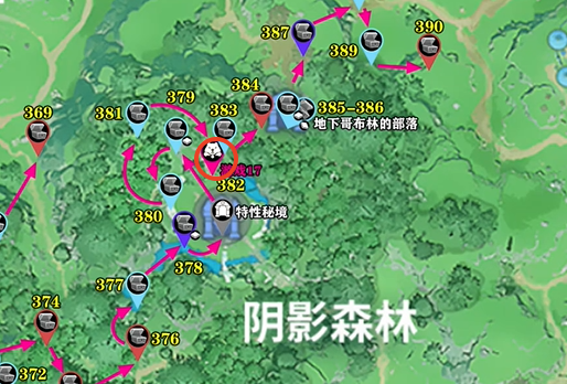 《龙之剑觉醒》迷你游戏全点位(阴影森林区域)