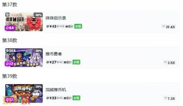 Steam今日史低游戏分享!8月13日史低佳作推荐