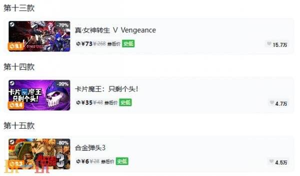 Steam今日史低游戏分享!8月18日史低佳作推荐