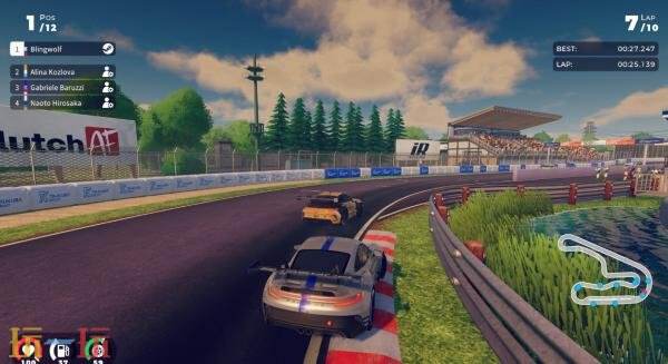 赛车游戏《iRacing Arcade》8月21日登陆PS5和Xbox平台