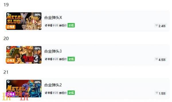 Steam今日史低游戏分享!8月19日史低佳作推荐