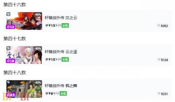 Steam今日史低游戏分享!8月20日史低佳作推荐