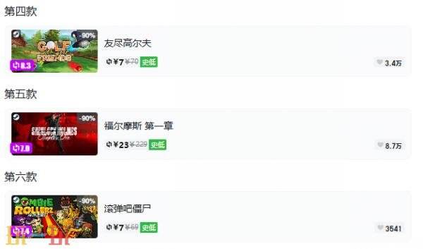 Steam今日史低游戏分享!8月21日史低佳作推荐