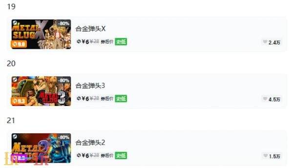 Steam今日史低游戏分享!8月21日史低佳作推荐