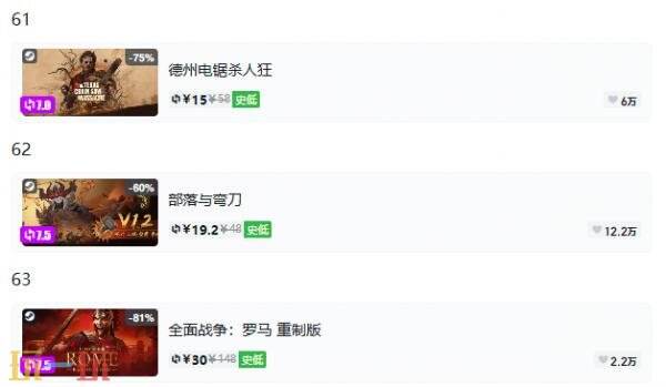 Steam今日史低游戏分享!8月21日史低佳作推荐