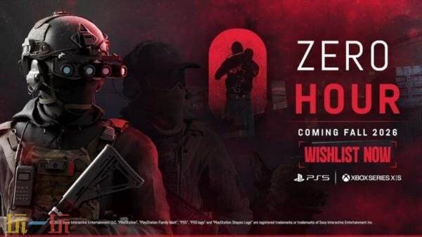 战术射击游戏《Zero Hour》今年秋季登陆PS5和Xbox平台
