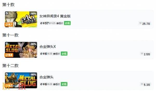 Steam今日史低游戏分享！8月24日史低佳作推荐