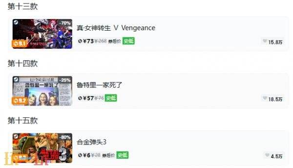 Steam今日史低游戏分享！8月24日史低佳作推荐