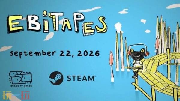 滚融音乐冒险游戏《EbiTapes》将于9月22日推出