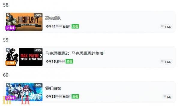 Steam今日史低游戏分享!8月27日史低佳作推荐