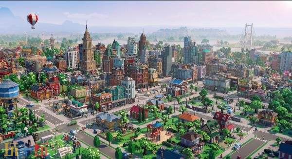 温馨高度自定义城市建造游戏《乐高：天际线》预告发布！