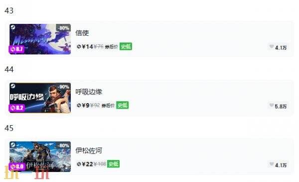 Steam今日史低游戏分享!9月1日史低佳作推荐