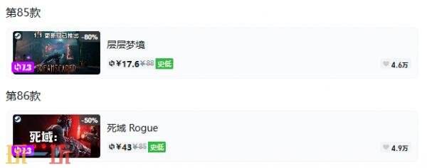 Steam今日史低游戏分享!9月2日史低佳作推荐