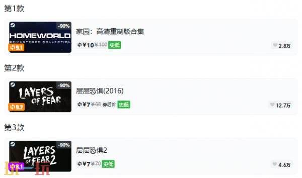 Steam今日史低游戏分享!9月2日史低佳作推荐