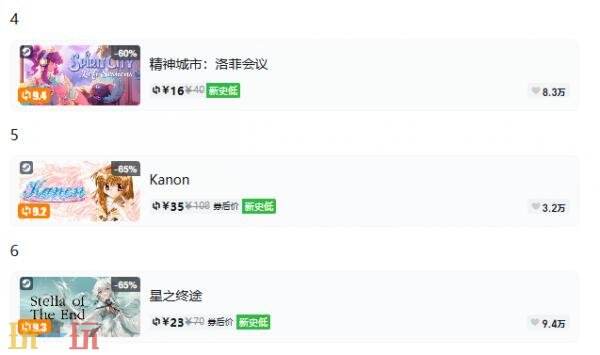 Steam今日史低游戏分享!9月3日史低佳作推荐