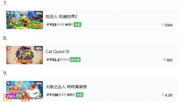 Steam今日史低游戏分享！9月4日史低佳作推荐