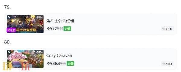 Steam今日史低游戏分享！9月4日史低佳作推荐