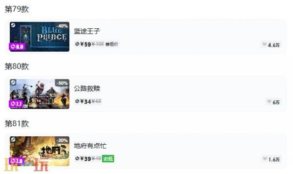 Steam今日史低游戏分享!9月7日史低佳作推荐