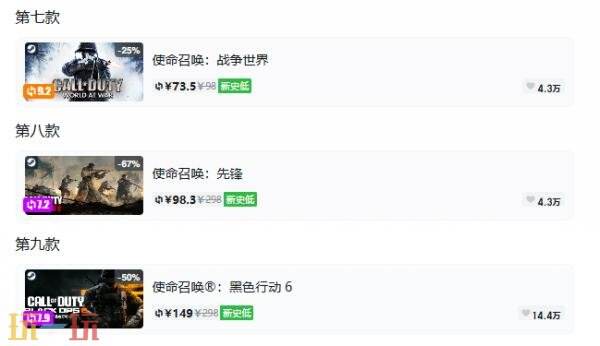 Steam今日史低游戏分享!9月8日史低佳作推荐