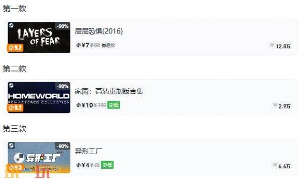 Steam今日史低游戏分享!9月8日史低佳作推荐