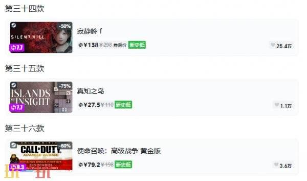 Steam今日史低游戏分享!9月9日史低佳作推荐
