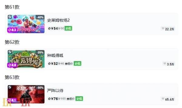 Steam今日史低游戏分享！9月11日史低佳作推荐
