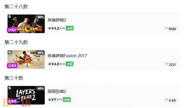 Steam今日史低游戏分享!9月14日史低佳作推荐