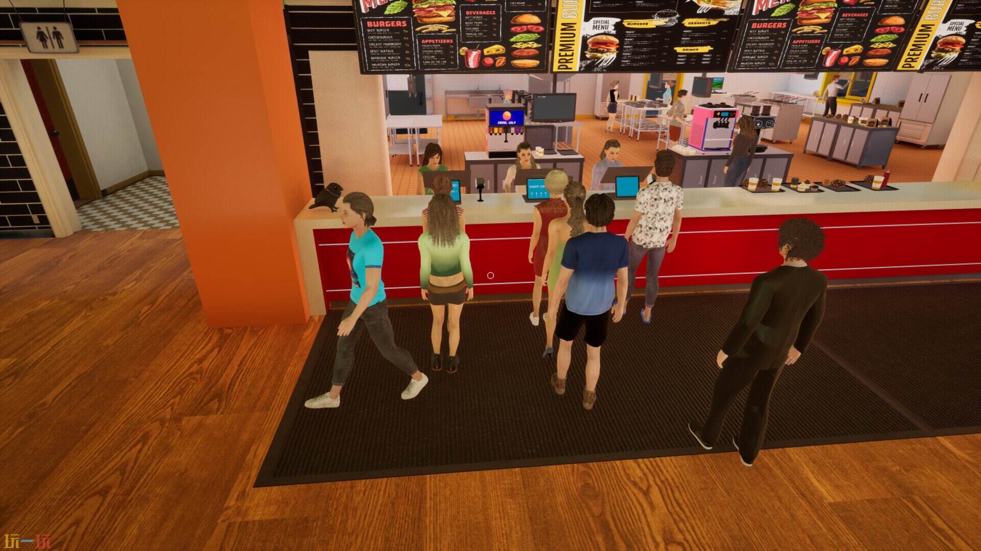 Burger Shift: Team Rush游戏截图