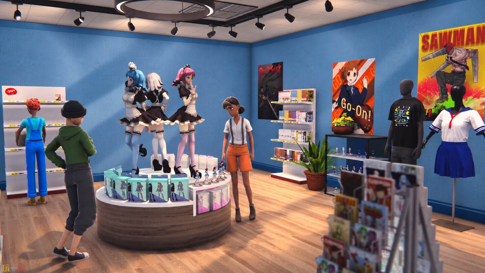 动漫商店模拟器游戏截图